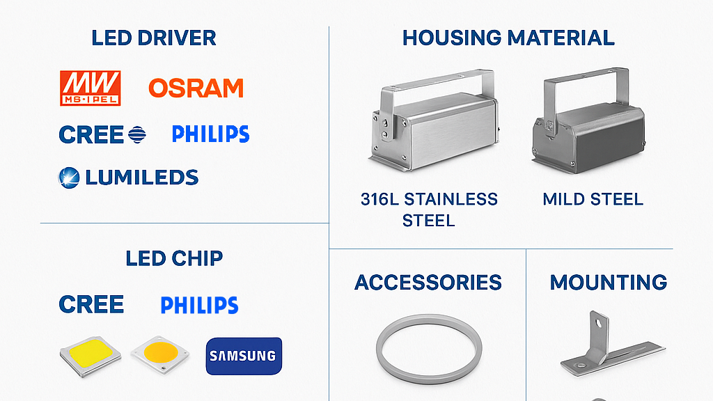 Choose Lighting Fixtures Components